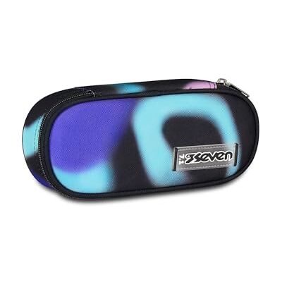 Seven Bolsita Escolar Round Plus, Multicolor, Bolsillo Interior con Cremallera y Trabillas elásticas portalápices, Accesorios para Mochila, Escuela Primaria, Media y Superior, niña, niña Seven Bolsita Escolar Round Plus, Multicolor, Bolsillo Interior con Cremallera y Trabillas elásticas portalápices, Accesorios para Mochila, Escuela Primaria, Media y Superior, niña, niña