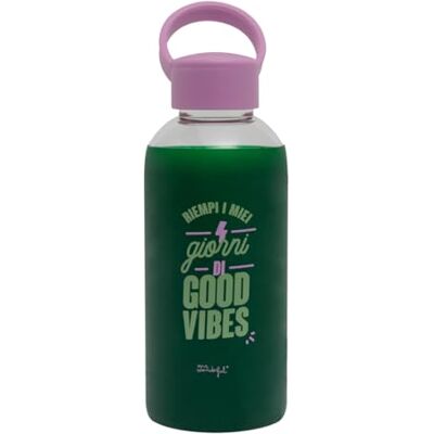 Mr. Wonderful Mr.Wonderful Botella Llena mis días de good vibes 20,3 x 7 x 7 Mr. Wonderful Mr.Wonderful Botella Llena mis días de good vibes 20,3 x 7 x 7