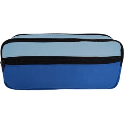 DOHE Estuche Escolar Triple 3 Compartimentos, Portatodo Multiusos, Medidas 21x6x9 cm, Cierre de Cremalleras, Fabricado en Poliéster Resistente Duo DOHE Estuche Escolar Triple 3 Compartimentos, Portatodo Multiusos, Medidas 21x6x9 cm, Cierre de Cremalleras, Fabricado en Poliéster Resistente Duo