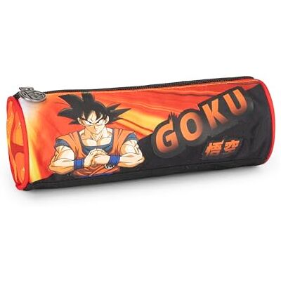 Franco Cosimo Panini Dragon Ball Estuche escolar oficial Dragon Ball, ligero y compacto, fácil de transportar y guardar en la mochila, con práctico cierre de cremallera, 8 x 22 x 8 cm, negro y naranja, multicolor, Franco Cosimo Panini Dragon Ball Estuche escolar oficial Dragon Ball, ligero y compacto, fácil de transportar y guardar en la mochila, con práctico cierre de cremallera, 8 x 22 x 8 cm, negro y naranja, multicolor,