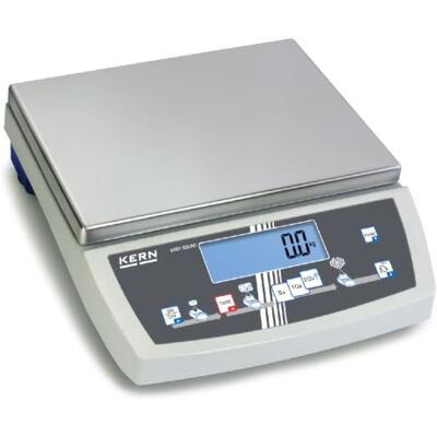 KERN Báscula de acero inoxidable CKE, gris claro/gris oscuro, legibilidad de 20 mg, rango de pesaje máximo de 6 kg KERN Báscula de acero inoxidable CKE, gris claro/gris oscuro, legibilidad de 20 mg, rango de pesaje máximo de 6 kg