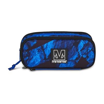 Mitama Estuche Escolar Zipack, Azul, portalápices Triple Compartimento Completo con Accesorios de papelería, Accesorios de Mochila, Escuela Media y Superior, niño y niña Mitama Estuche Escolar Zipack, Azul, portalápices Triple Compartimento Completo con Accesorios de papelería, Accesorios de Mochila, Escuela Media y Superior, niño y niña