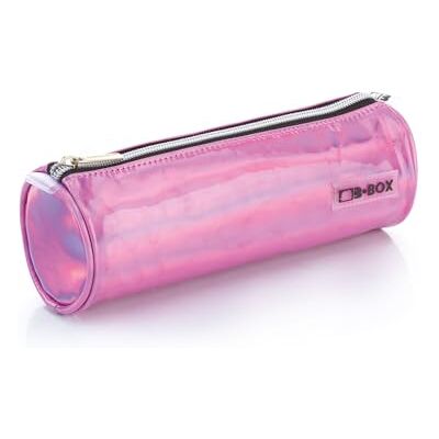 Favorit Estuche para lápices Escolares con diseño Brillante Rosa de 7,5 cm x 22 cm, con Cremallera Plateada Favorit Estuche para lápices Escolares con diseño Brillante Rosa de 7,5 cm x 22 cm, con Cremallera Plateada