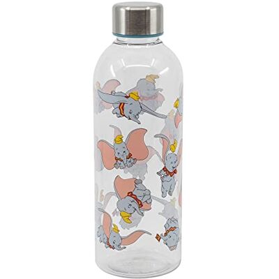 Stor Botella de Agua Reutilizable de plástico de 850 ml de Dumbo Clásicos Disney Stor Botella de Agua Reutilizable de plástico de 850 ml de Dumbo Clásicos Disney