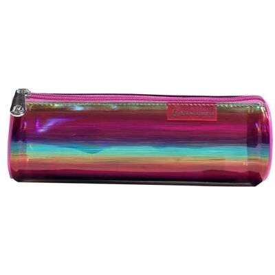 Exacompta Ref. Colorama – 1 estuche redondo – TPU impreso en colores vivos del arco iris – Dimensiones: 22,5 x 8 cm – Multicolor Exacompta Ref. Colorama – 1 estuche redondo – TPU impreso en colores vivos del arco iris – Dimensiones: 22,5 x 8 cm – Multicolor