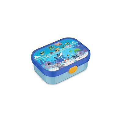 Mepal Fiambrera Campus Bento Box para Niños Lonchera con Compartimento y Tenedor Fiambrera con Cierre de Clip Sin BPA y apta para Lavavajillas 750 ml Tropical Ocean Mepal Fiambrera Campus Bento Box para Niños Lonchera con Compartimento y Tenedor Fiambrera con Cierre de Clip Sin BPA y apta para Lavavajillas 750 ml Tropical Ocean