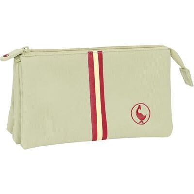 Safta EL GANSO BASICS Portatodo Triple, Estuche Infantil, Estuche Niño, Ideal para Niños en Edad Escolar, Cómodo y Versátil, Calidad y Resistencia, 22x3x12 cm Safta EL GANSO BASICS Portatodo Triple, Estuche Infantil, Estuche Niño, Ideal para Niños en Edad Escolar, Cómodo y Versátil, Calidad y Resistencia, 22x3x12 cm