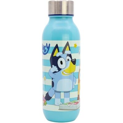 Stor Botella de Agua Bluey 640ml Infantil con Tapon de Acero Plastico sin BPA para Niños y Niñas Colegio Deporte Stor Botella de Agua Bluey 640ml Infantil con Tapon de Acero Plastico sin BPA para Niños y Niñas Colegio Deporte