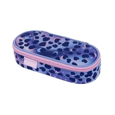 herlitz Estuche Escolar Estuche para Esteticistas Gato Salvaje Solapa de un Solo Compartimiento, Organizador, Sin Equipamiento, Rosa Púrpura (21,5 x 9 x 6 cm) herlitz Estuche Escolar Estuche para Esteticistas Gato Salvaje Solapa de un Solo Compartimiento, Organizador, Sin Equipamiento, Rosa Púrpura (21,5 x 9 x 6 cm)