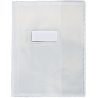 Oxford Elba 25 protège-cahiers cristal Luxe, con marcapáginas PVC translúcido, color incoloro 17 x 22 Oxford Elba 25 protège-cahiers cristal Luxe, con marcapáginas PVC translúcido, color incoloro 17 x 22