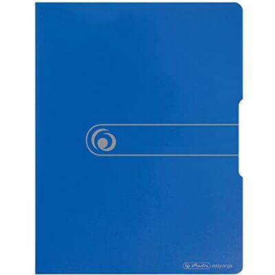 herlitz Fichero, PP, A3/20, color azul opaco herlitz Fichero, PP, A3/20, color azul opaco