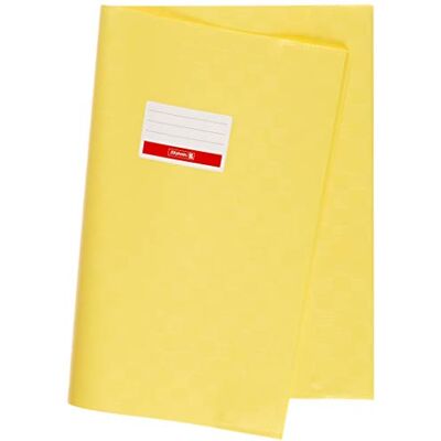 BRUNNEN 10 fundas para cuaderno A4, color amarillo BRUNNEN 10 fundas para cuaderno A4, color amarillo