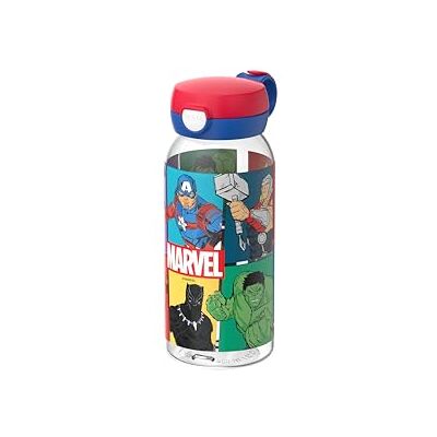 Mepal Botella con Tapa Abatible Campus La Tapa Abre con un Solo Clic Adecuada Para Bebidas Carbonatadas Botella Agua Niños A Prueba de Fugas y apto Lavavajillas 600 ml Avengers Mepal Botella con Tapa Abatible Campus La Tapa Abre con un Solo Clic Adecuada Para Bebidas Carbonatadas Botella Agua Niños A Prueba de Fugas y apto Lavavajillas 600 ml Avengers