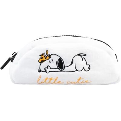 Grupo Erik Estuche Snoopy, Estuche Escolar para niñas y niños de Felpa Rectangular, Portalápices Colegio, Material Vuelta al Cole: Snoopy Regalos Grupo Erik Estuche Snoopy, Estuche Escolar para niñas y niños de Felpa Rectangular, Portalápices Colegio, Material Vuelta al Cole: Snoopy Regalos
