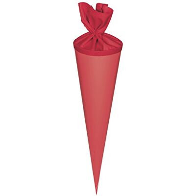 Baier & Schneider Heyda Estuche escolar con cierre de fieltro (altura 70 cm, diámetro 19 cm, cartón, 380 g/m²), color rojo Baier & Schneider Heyda Estuche escolar con cierre de fieltro (altura 70 cm, diámetro 19 cm, cartón, 380 g/m²), color rojo