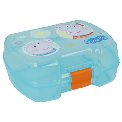 Stor 84124979Premium Individual Sándwich Caja, Grande, Peppa Pig Stor 84124979Premium Individual Sándwich Caja, Grande, Peppa Pig