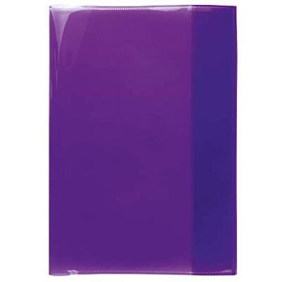HERMA Sobres A4 transparentes, violeta, lila, 10 unidades, fundas de polipropileno resistente, lavable y extra grueso, juego de fundas transparentes para cuadernos escolares, de colores HERMA Sobres A4 transparentes, violeta, lila, 10 unidades, fundas de polipropileno resistente, lavable y extra grueso, juego de fundas transparentes para cuadernos escolares, de colores