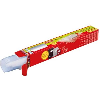 herlitz Easy Cover Funda para libro (5 unidades, en rollo) herlitz Easy Cover Funda para libro (5 unidades, en rollo)
