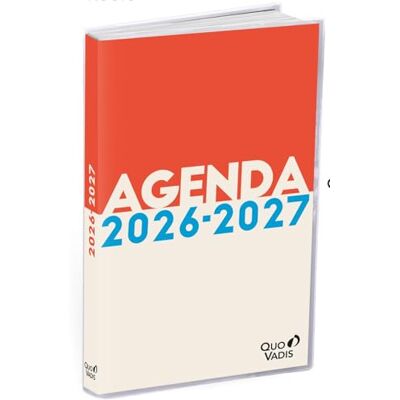 QUO VADIS Agenda 2026-2027 DYS FR Translúcida Agenda (13 x 21 cm) QUO VADIS Agenda 2026-2027 DYS FR Translúcida Agenda (13 x 21 cm)