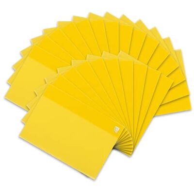 Oxford Funda para cuaderno A3, amarilla, paquete de 25 Oxford Funda para cuaderno A3, amarilla, paquete de 25