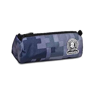 Invicta Estuche Escolar Ovalado 1 Compartimiento – Bolsa Pixel Camo Fantasy GRS, Pixel Camo Blue Soporte para Bolígrafos Escolares – para Niños, Niñas y Adolescentes Portalápices Invicta Estuche Escolar Ovalado 1 Compartimiento – Bolsa Pixel Camo Fantasy GRS, Pixel Camo Blue Soporte para Bolígrafos Escolares – para Niños, Niñas y Adolescentes Portalápices
