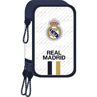 Safta PLUMIER TRIPLE 36 pcs REAL MADRID 1ª EQUIP. 23/24 Safta PLUMIER TRIPLE 36 pcs REAL MADRID 1ª EQUIP. 23/24