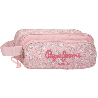 Pepe Jeans MIA Estuche Rosa Claro 22x10x11 cm Poliéster by Joumma Bags Pepe Jeans MIA Estuche Rosa Claro 22x10x11 cm Poliéster by Joumma Bags