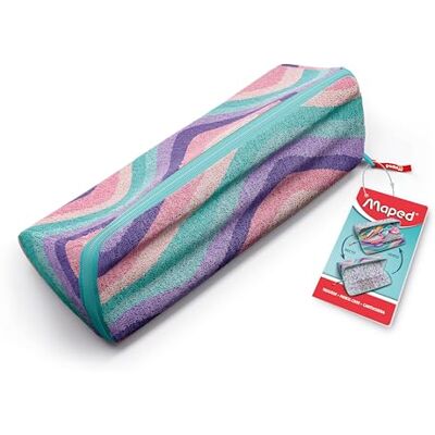 Maped Estuche Escolar XXL Personalizable y Reversible (22 x 6 cm), Color Pastel Maped Estuche Escolar XXL Personalizable y Reversible (22 x 6 cm), Color Pastel