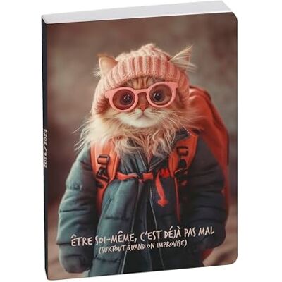 Exacompta – Agenda Forum Funny Pets 12 x 17 cm – Diario de agosto de 2026 a julio de 2027 – Aventurero Exacompta – Agenda Forum Funny Pets 12 x 17 cm – Diario de agosto de 2026 a julio de 2027 – Aventurero