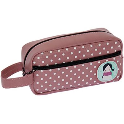 DRW Estuche Neceser Rosa 18.5x7x9.5 cm DRW Estuche Neceser Rosa 18.5x7x9.5 cm