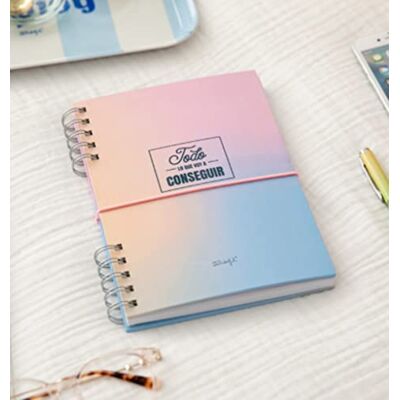 Mr. Wonderful Libreta A5 rosa Todo lo que voy a conseguir Mr. Wonderful Libreta A5 rosa Todo lo que voy a conseguir