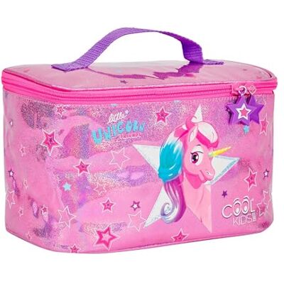 PERLETTI Bolsa Térmica Porta Alimentos para La Comida de los Niños – Bolsa para el colegio para niñas – Bolsa de almuerzo infantil para picnics al aire libre – La merienda de los – Unicornio rosa PERLETTI Bolsa Térmica Porta Alimentos para La Comida de los Niños – Bolsa para el colegio para niñas – Bolsa de almuerzo infantil para picnics al aire libre – La merienda de los – Unicornio rosa