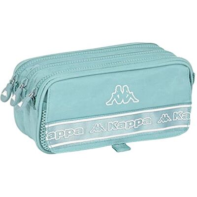Safta KAPPA Portatodo Triple Big, Estuche Infantil, Estuche Niño, Ideal para Niños en Edad Escolar, Cómodo y Versátil, Calidad y Resistencia, 21.5x8x10 cm, Color Azul Safta KAPPA Portatodo Triple Big, Estuche Infantil, Estuche Niño, Ideal para Niños en Edad Escolar, Cómodo y Versátil, Calidad y Resistencia, 21.5x8x10 cm, Color Azul