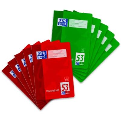Oxford Escuela de vocabulario, A5, 32 hojas, 90 g/m² Papel Óptica, 10-pack surtidos Oxford Escuela de vocabulario, A5, 32 hojas, 90 g/m² Papel Óptica, 10-pack surtidos