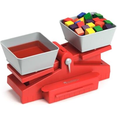 Learning Resources Balanza escolar de precisión con pesas Herramientas de báscula de equilibrio de matemáticas para niños, báscula de matemáticas y ciencias, juguetes de ciencia para Learning Resources Balanza escolar de precisión con pesas Herramientas de báscula de equilibrio de matemáticas para niños, báscula de matemáticas y ciencias, juguetes de ciencia para