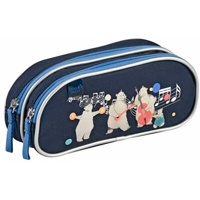 QUO VADIS – Colección: Animascot – Funda con 2 compartimentos de 10 x 23 x 07 cm QUO VADIS – Colección: Animascot – Funda con 2 compartimentos de 10 x 23 x 07 cm