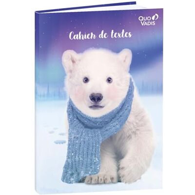 QUO VADIS – Cuaderno de texto francés – Mis lindos amigos de patas – Multicolor – Diario – 15 x 21 cm – Papel Clairefontaine blanco – Fabricación francesa QUO VADIS – Cuaderno de texto francés – Mis lindos amigos de patas – Multicolor – Diario – 15 x 21 cm – Papel Clairefontaine blanco – Fabricación francesa