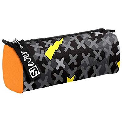 SJ GANG STYLE JAM GANG Bolsa Sj Ever, Naranja, Bolsa Escolar para Bolígrafos SJ GANG STYLE JAM GANG Bolsa Sj Ever, Naranja, Bolsa Escolar para Bolígrafos