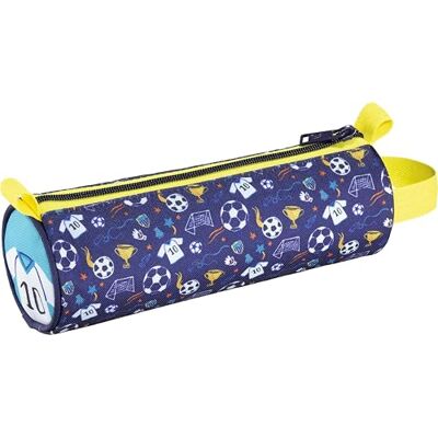 Maped – Estuche de fútbol – 22,5 x 7,5 cm, diseño de globos, jaula, camiseta número 10, tejido resistente, ideal para accesorios escolares Maped – Estuche de fútbol – 22,5 x 7,5 cm, diseño de globos, jaula, camiseta número 10, tejido resistente, ideal para accesorios escolares