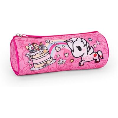 Franco Cosimo Panini Tokidoki – Estuche Escolar Oficial Tokidoki, Ligero y Compacto, fácil de Transportar y Guardar en la Mochila, con práctico Cierre de Cremallera, 22 x 8 cm, Rosa, Multicolor, Franco Cosimo Panini Tokidoki – Estuche Escolar Oficial Tokidoki, Ligero y Compacto, fácil de Transportar y Guardar en la Mochila, con práctico Cierre de Cremallera, 22 x 8 cm, Rosa, Multicolor,