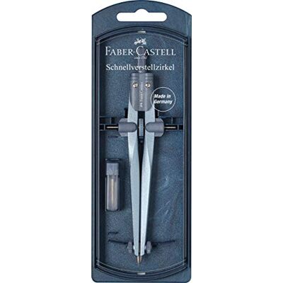 Faber-Castell Compás de ajuste rápido Stream 2020, 1 pieza Faber-Castell Compás de ajuste rápido Stream 2020, 1 pieza