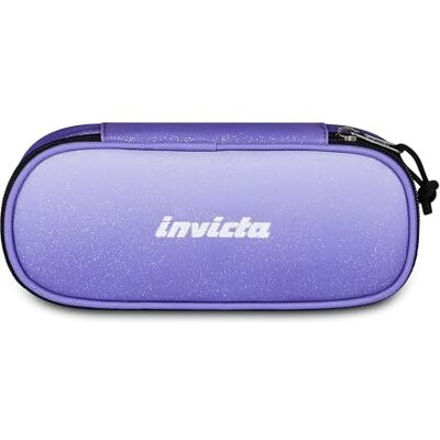 Invicta Estuche Escolar Lip Fantasy Shine, Lila, Efecto Purpurina, Shiny, Organizador con Gomas portalápices, Bolsillo Interior con Cremallera, Accesorios Mochila, Escuela Secundaria y Superior, niña Invicta Estuche Escolar Lip Fantasy Shine, Lila, Efecto Purpurina, Shiny, Organizador con Gomas portalápices, Bolsillo Interior con Cremallera, Accesorios Mochila, Escuela Secundaria y Superior, niña