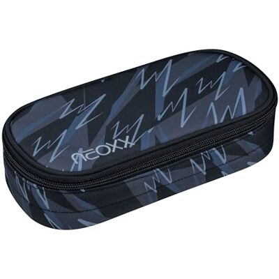 neoxx Estuche Escolar Jump Stormchaser Botellas Pet recicladas, Compartimento Principal con Cremallera, 10 Trabillas para bolígrafos, Ventana Transparente Material Escolar para niños neoxx Estuche Escolar Jump Stormchaser Botellas Pet recicladas, Compartimento Principal con Cremallera, 10 Trabillas para bolígrafos, Ventana Transparente Material Escolar para niños