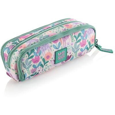 Miquelrius Estuche Escolar Triple Organizador, Portatodo Reciclado con 3 Compartimentos, Bolsillos Internos, Tiradores de Tela, Purpurina, Vuelta al Cole, 21 x 7 x 9 cm, Magic Unicorn Miquelrius Estuche Escolar Triple Organizador, Portatodo Reciclado con 3 Compartimentos, Bolsillos Internos, Tiradores de Tela, Purpurina, Vuelta al Cole, 21 x 7 x 9 cm, Magic Unicorn
