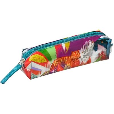 QUO VADIS – Colección: Jungle Spirit – Bolso mini 19 x 4,7 x 4,7 cm, arco iris QUO VADIS – Colección: Jungle Spirit – Bolso mini 19 x 4,7 x 4,7 cm, arco iris