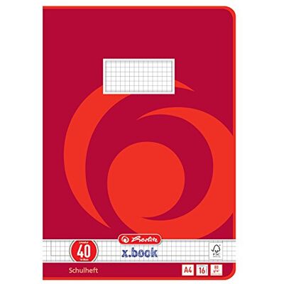 herlitz 11338316 – Cuaderno escolar, 10 unidades, A4, diseño 16 (cuadrícula), certificado FSC Mixed, diseños variados herlitz 11338316 – Cuaderno escolar, 10 unidades, A4, diseño 16 (cuadrícula), certificado FSC Mixed, diseños variados