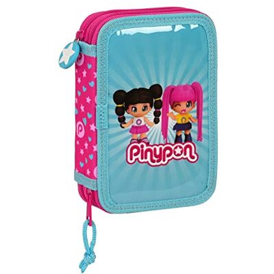 Safta PLUMIER DOBLE PQÑO 28 pcs PINYPON Safta PLUMIER DOBLE PQÑO 28 pcs PINYPON