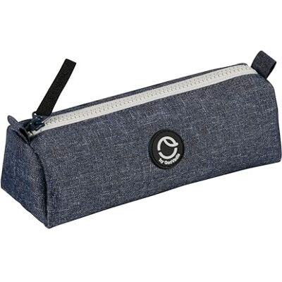 QUO VADIS – Estuche Escolar – Trapecio – Pure – Azul – 20,5 x 6,5 cm – Lona (poliéster) – 1 Compartimento (s) QUO VADIS – Estuche Escolar – Trapecio – Pure – Azul – 20,5 x 6,5 cm – Lona (poliéster) – 1 Compartimento (s)