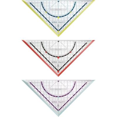 herlitz Triángulo geométrico de 25 cm Surtido. herlitz Triángulo geométrico de 25 cm Surtido.