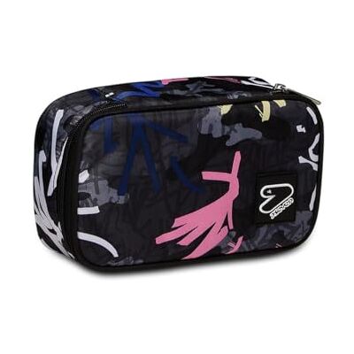 Seven Estuche Escolar Bag Round Plus Big GRS , Mystic Gray, Talla única, Escuela Seven Estuche Escolar Bag Round Plus Big GRS , Mystic Gray, Talla única, Escuela